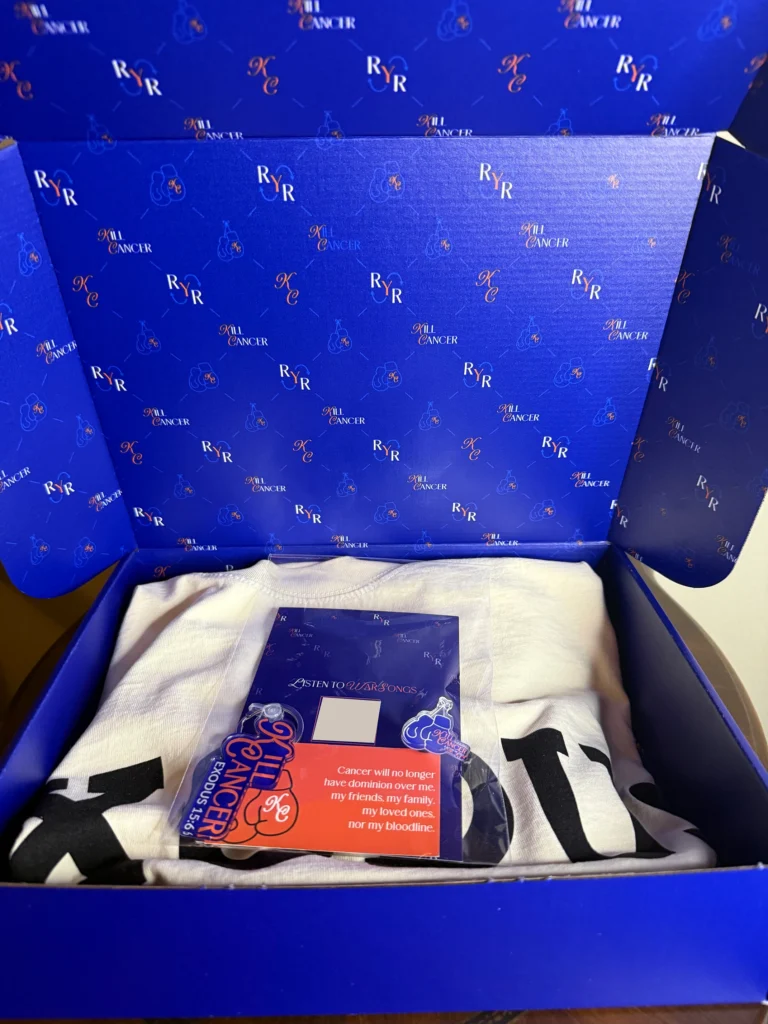 Full Box from the fight cancer collection, created to uplift warriors with truth and strength